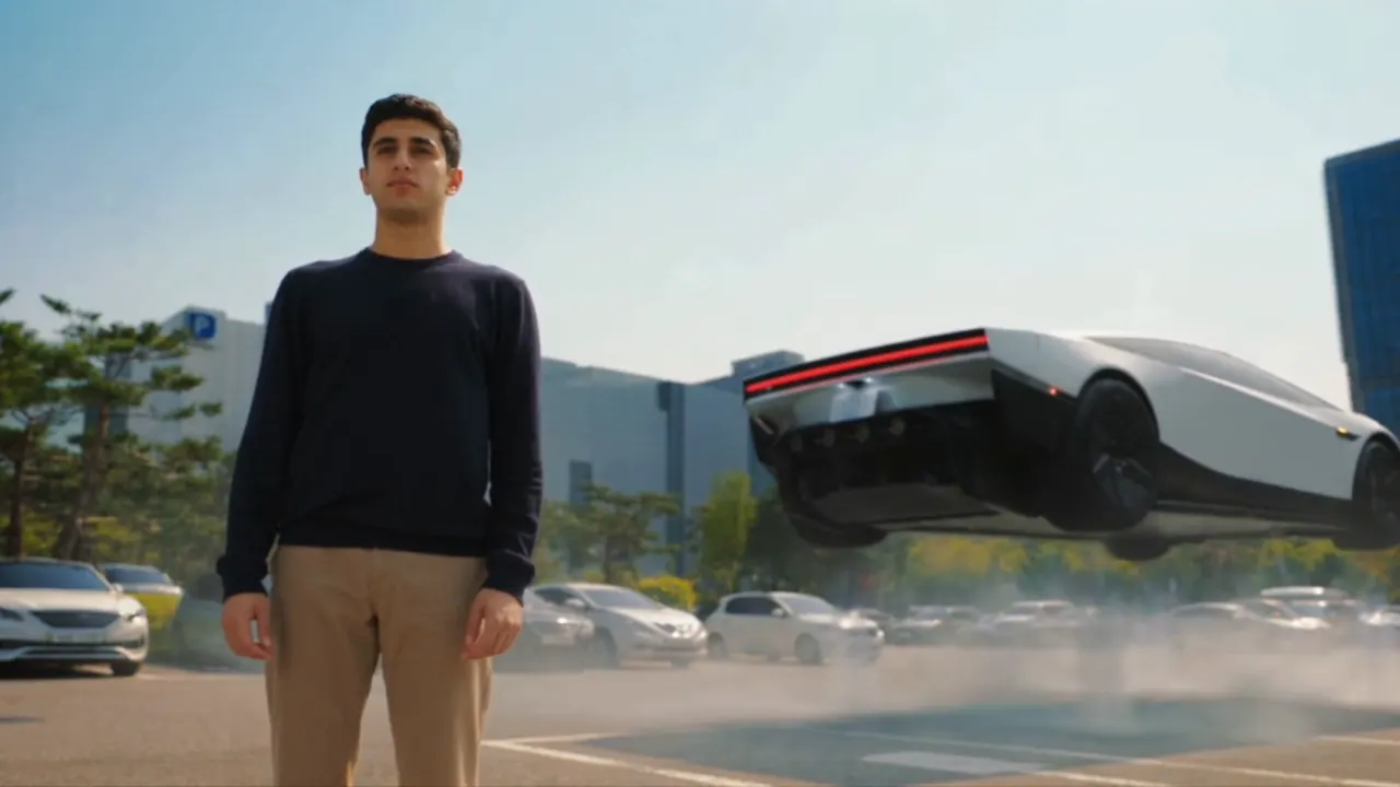 Frame 2: fly-by