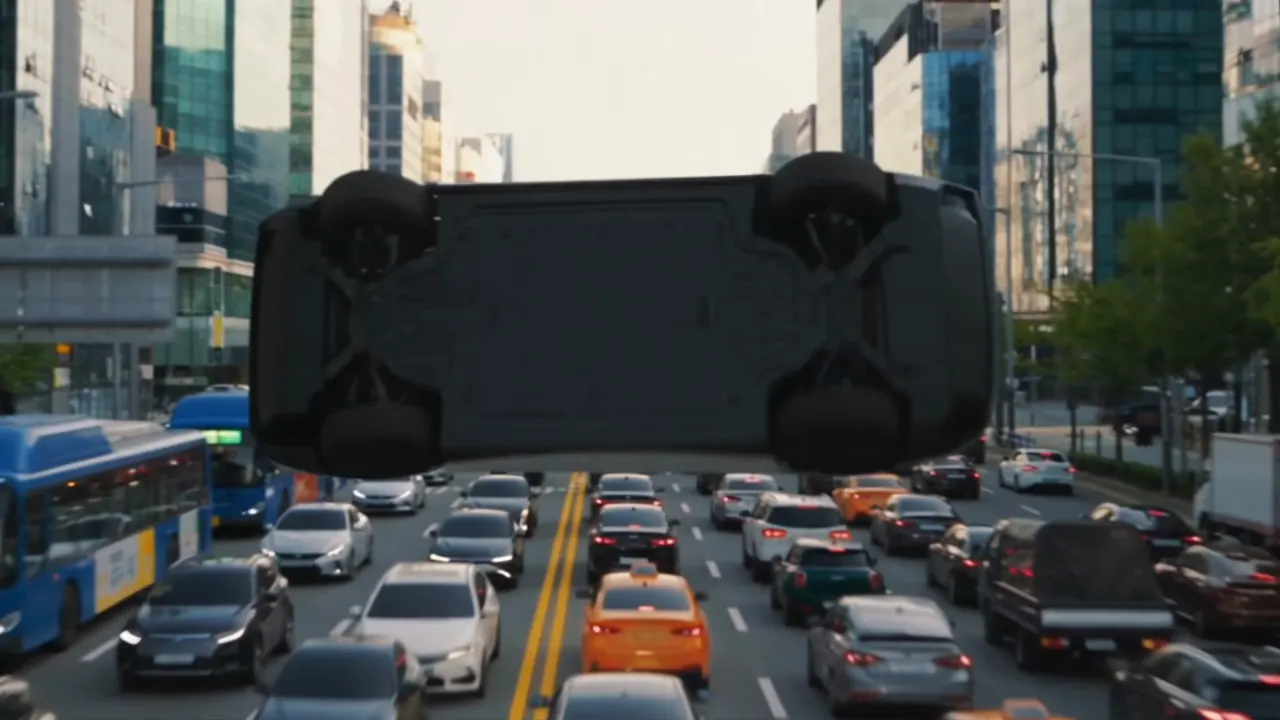 Frame 5: over traffic